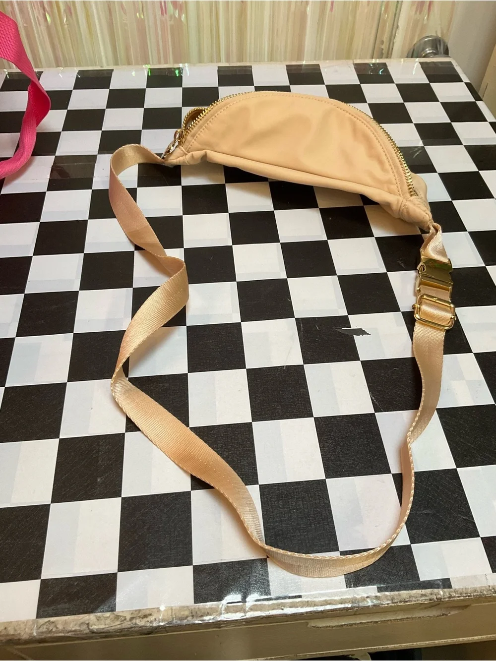 Stoney Clover Lane peach crossbody